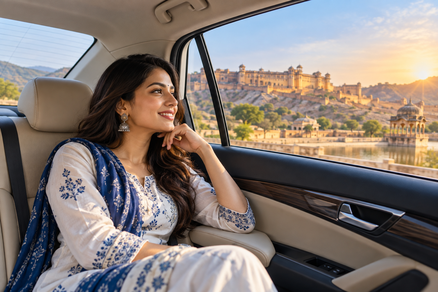 Comfortable cab journey with Aaradhya Tours India in Rajasthan