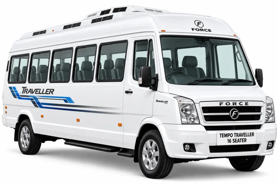 Tempo Traveller 16 Seater vehicle option